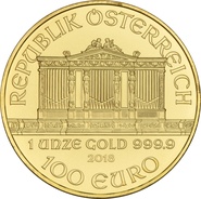 2018 Austrian Gold Philharmonic Coin 1oz