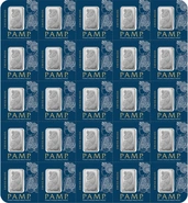 25g Platinum Bar Multigram PAMP Minted