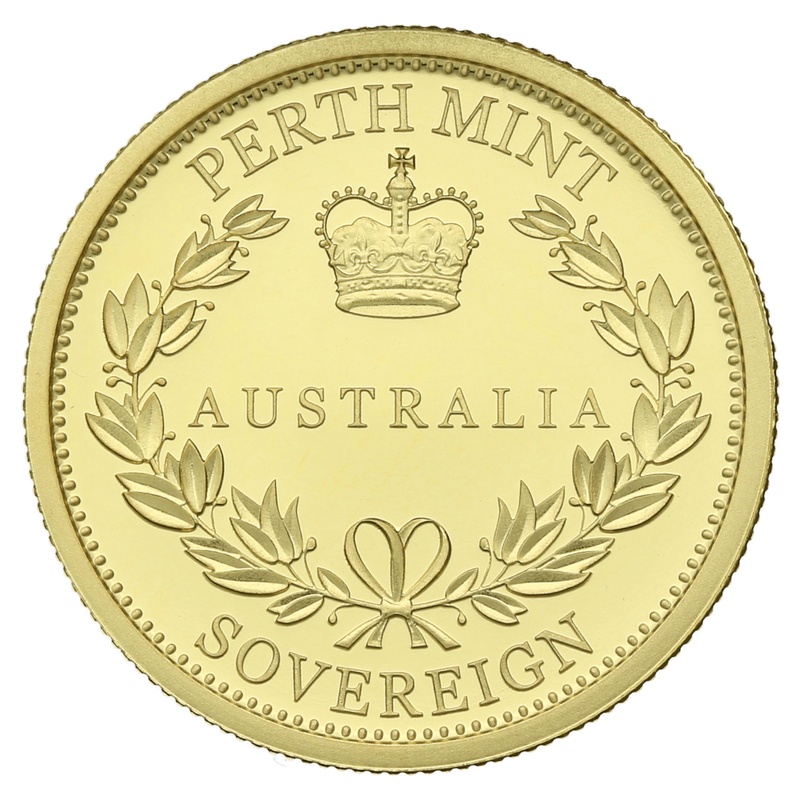 2016 Australian Proof Gold Sovereign Elizabeth II Old Head