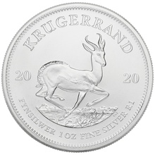 2020 1oz Silver Krugerrand Coin