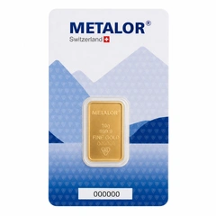 10g Gold Bar Metalor
