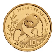 1990 1/10oz Gold Chinese Panda Coin