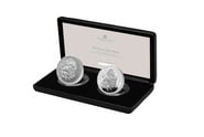 2023 Bull of Clarence Silver Coin Tudor Beasts Proof Two Coin Set Boxed