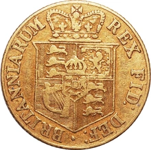 1817 Gold Half Sovereign George III
