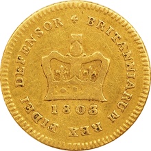 1803 1/3 Guinea Gold Coin George III