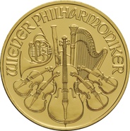 Half Ounce Gold Austrian Philharmonic