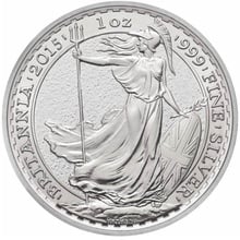 VAT FREE for Storage - 1oz Silver Britannia Coin
