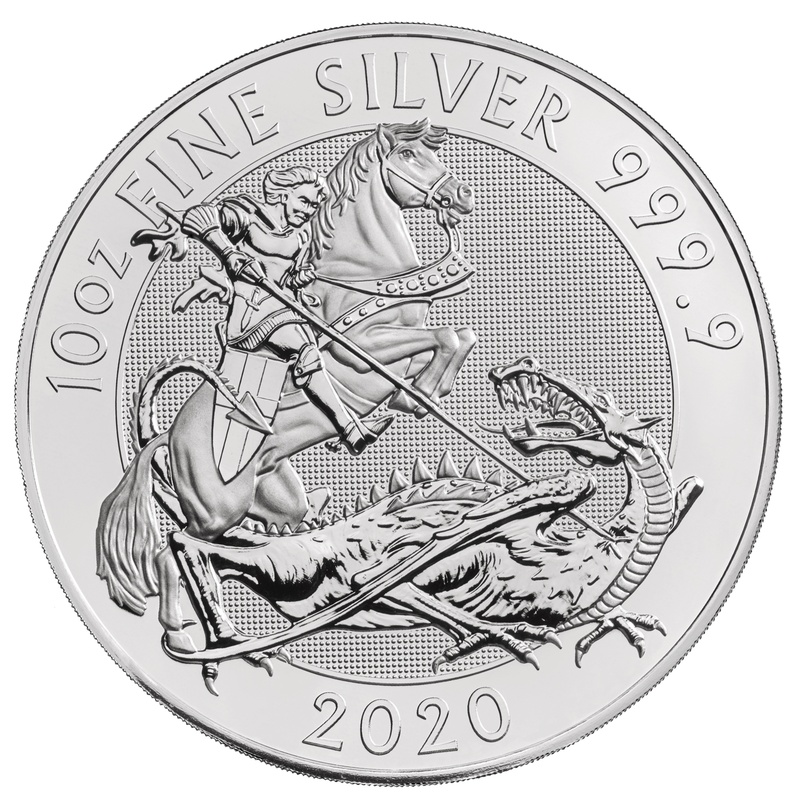 2020 Royal Mint Valiant Silver Coin 10oz