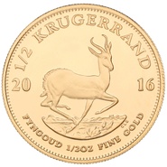 2016 Proof 1/2oz Krugerrand Gold Coin