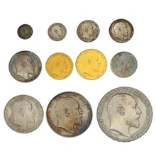 1902 Edward VII Commemorative Proof Set Boxed