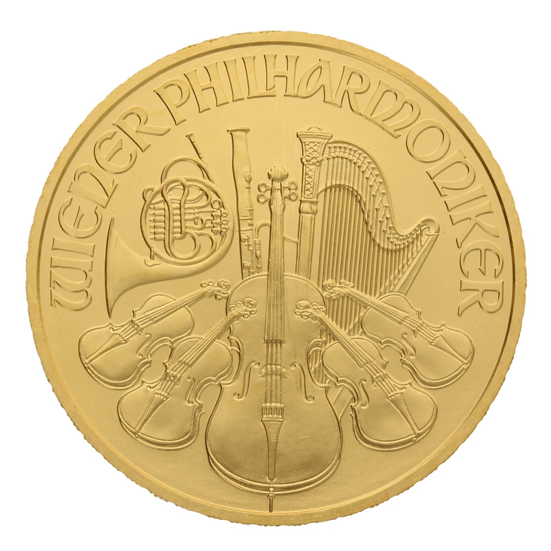 2022 1/2oz Austrian Gold Philharmonic Coin