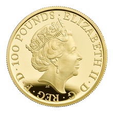 2023 Royal Mint 1oz Year of the Rabbit Proof Gold Coin Boxed