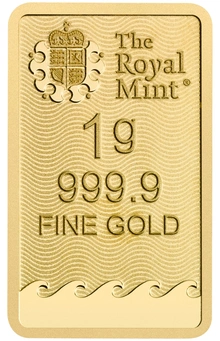 NEW 1g Gold Britannia Minted Bar