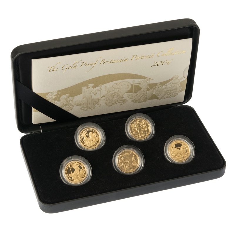 The Gold Proof Britannia Portrait Collection 2006 Boxed