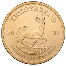 2021 Krugerrand Gold Coin 1oz