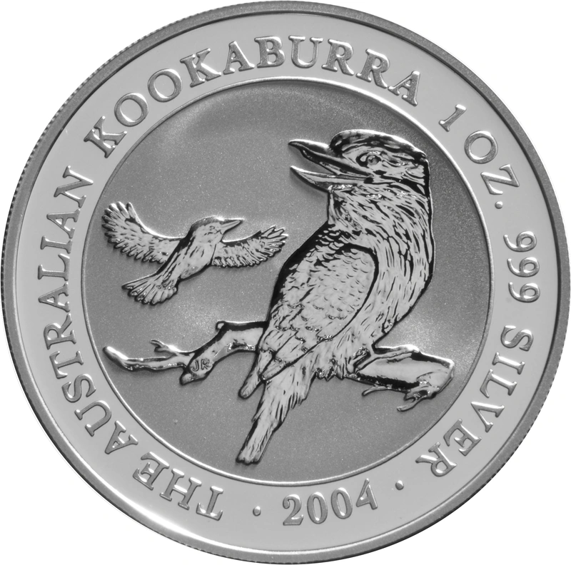 2004 Australian Kookaburra Silver Coin 1oz