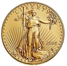 2022 American Eagle Gold Coin 1oz PCGS MS70