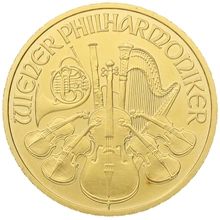 2013 1/2oz Austrian Gold Philharmonic Coin