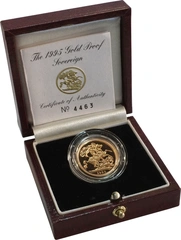 1995 Proof Gold Sovereign Boxed