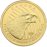 2018 1oz Canadian Golden Eagle Gold Coin