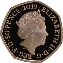 Gold Proof 2019 Fifty Pence 50p The Gruffalo Celebrating 20 Years Boxed