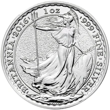 2016 1oz Silver Britannia Coin