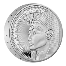 2022 Proof Piedfort Silver Crown £5 Coin 100th Anniversary of Discovery of Tutankhamun’s Tomb Boxed