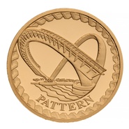 £1 One Pound Proof Gold Coin - Pattern Bridges -2003 Millennium