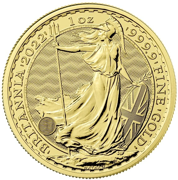 2022 Gold Britannia Coin 1oz PCGS MS70