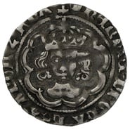 1495-1498 Henry VII Silver Half Groat Twopence Hammered mm Tun