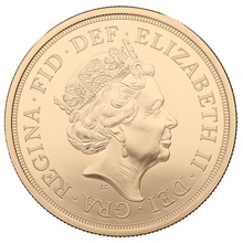 2018 Gold £5 Coin Brilliant Uncirculated Boxed