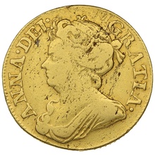 1714 Queen Anne Gold Guinea