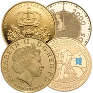 £5 British Gold Crown Best Value