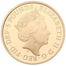 2018 Proof Gold Crown £5 Coin The Royal Wedding