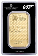 James Bond Bars and Coins
