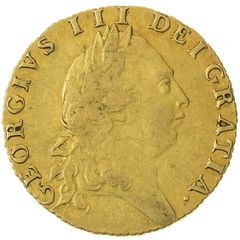 1791 Gold Guinea Coin George III
