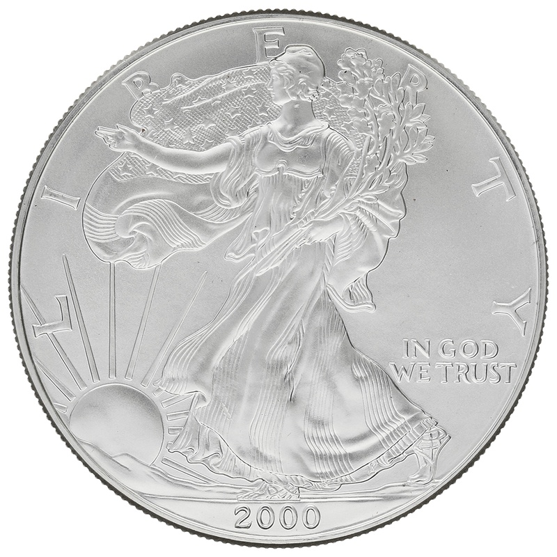 2000 American Silver Eagle Coin 1oz