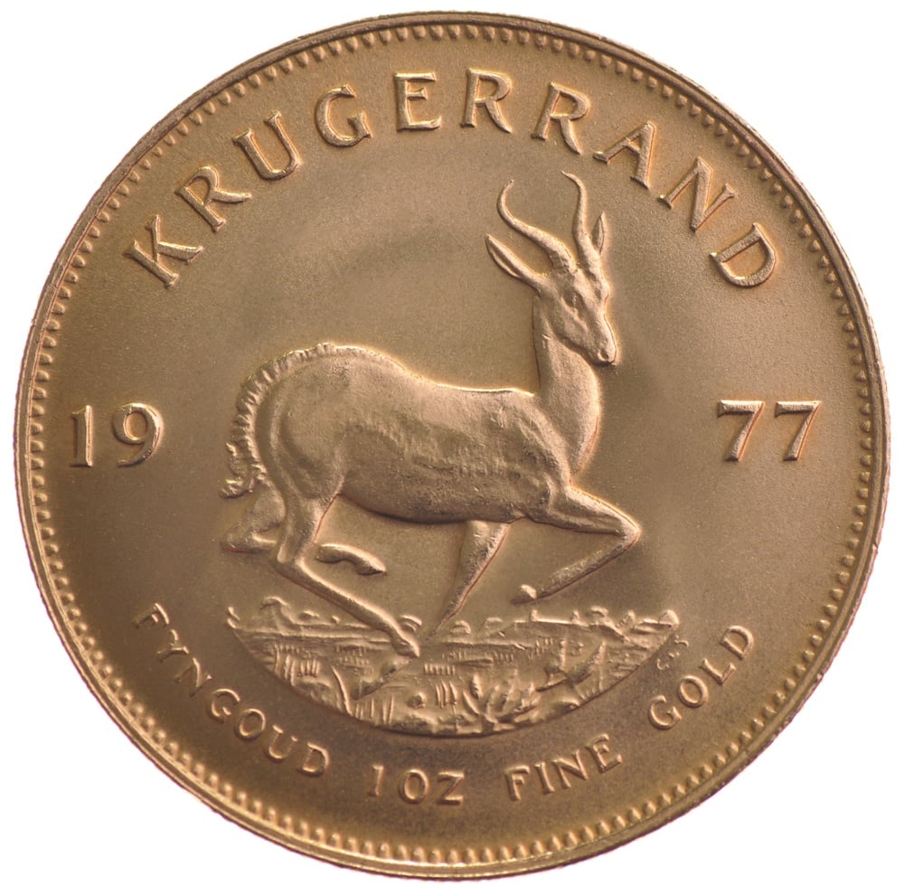 Gold Krugerrand Price Chart