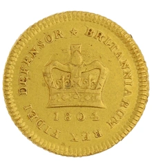 1804 1/3 Guinea Gold Coin George III