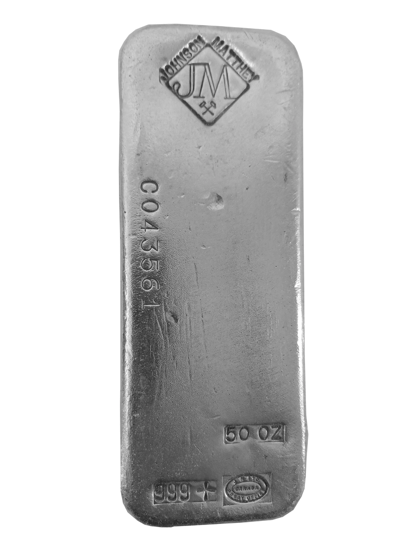 Second Hand 50oz Silver Bar