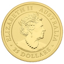 2019 1/4oz Australian Kangaroo Gold Nugget Coin