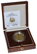1997 Britannia Quarter Ounce Gold Proof Coin Boxed