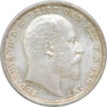 1903 Silver Maundy Money Coin Set Edward VII Uncirculated Boxed