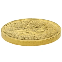 2009 Canadian Maple Leaf Gold Coin 1oz 99999