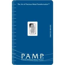 2.5g Palladium Bar PAMP Lady Fortuna