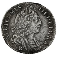 1697B William III Silver Sixpence - Bristol Mint