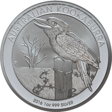 2016 Australian Kookaburra Silver Coin 1oz