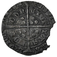 1445-1454 Silver Groat Fourpence Coin Henry VI
