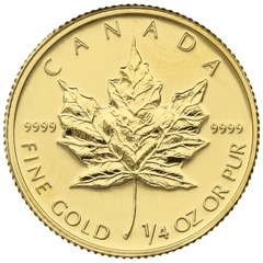 2008 1/4oz Canadian Maple Leaf Gold Coin