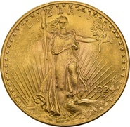 American Saint Gaudens Head Gold Double Eagle $20